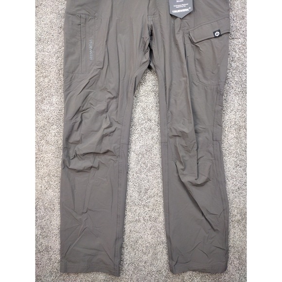 Truewerk T2 Work Pants Mens 34x32 Dark Gray Workwear Technical Performance NWT - Picture 3 of 16